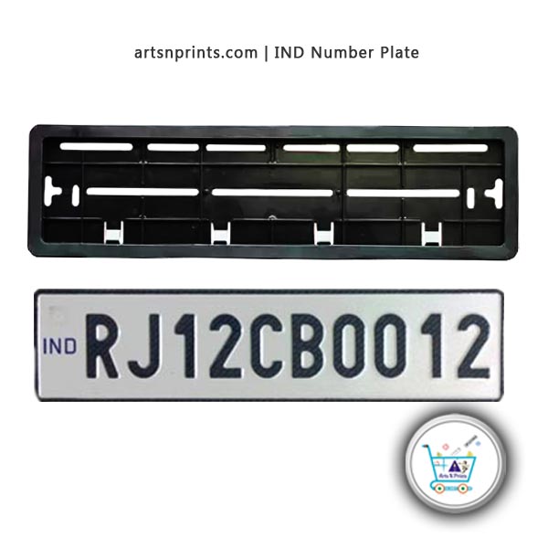 Number plate frame in Rajasthan