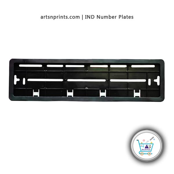 Proctective frame for HSRP number plates