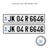 Jammu and Kashmir JK HSRP Vehicle Registration Number plate shop