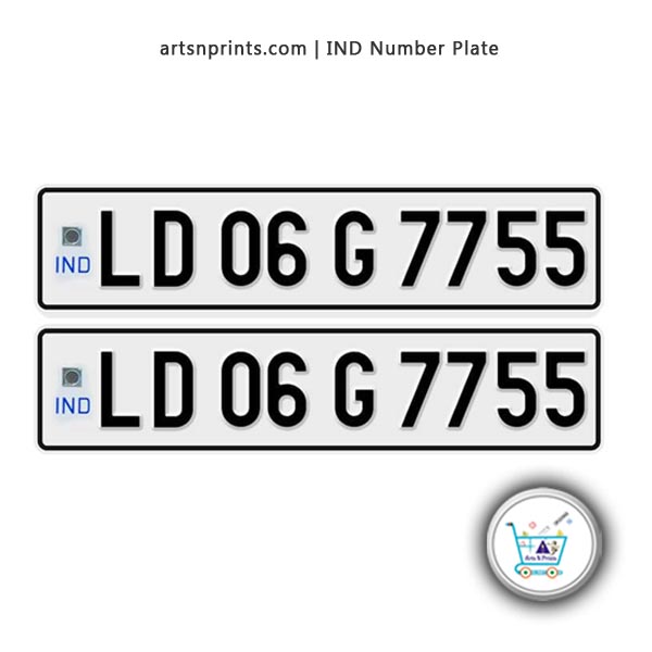 LD Lakshdweep HSRP number plate maker