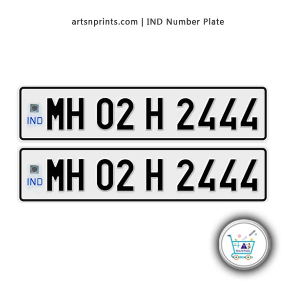 MH Maharashtra HSRP number plate online store