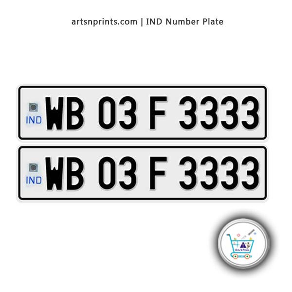 WB West bengal HSRP number plate store
