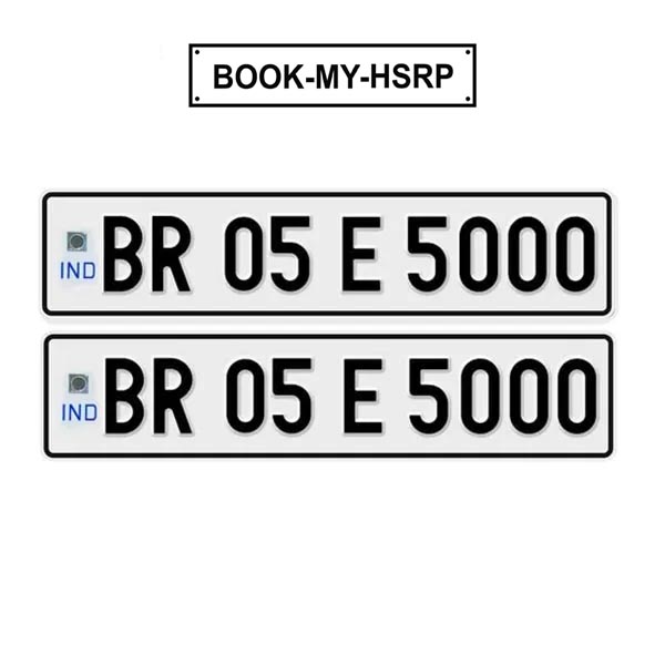 HSRP (High Security Registration Plate) for Bihar by IndNumberPlate.com – online booking platform for new and replacement number plates