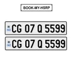 HSRP (High Security Registration Plate) for Chhattisgarh by IndNumberPlate.com – online booking platform for new and replacement number plates