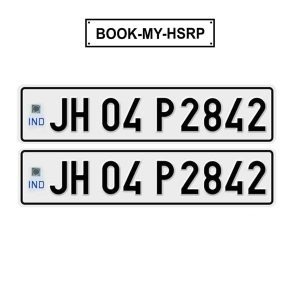 Jharkhand HSRP (High Security Registration Plate) - IndNumberPlate.com, your trusted platform for online booking of new and replacement HSRP across India.