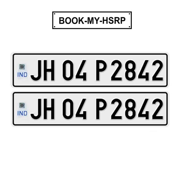 Jharkhand HSRP (High Security Registration Plate) - IndNumberPlate.com, your trusted platform for online booking of new and replacement HSRP across India.