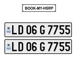 Lakshadweep HSRP (High-Security Registration Plate) for vehicles, offering secure and compliant number plates for vehicles in Lakshadweep, available for online booking.