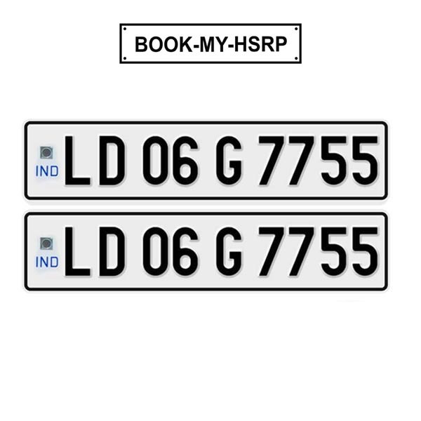 Lakshadweep HSRP (High-Security Registration Plate) for vehicles, offering secure and compliant number plates for vehicles in Lakshadweep, available for online booking.